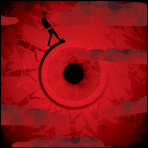 Day 410: Walking Red Sky